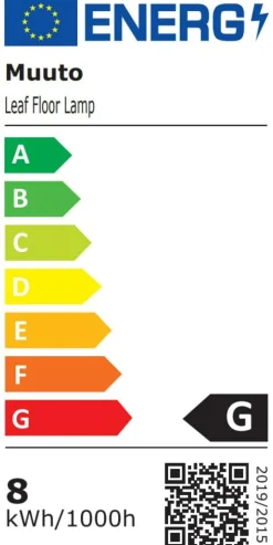 Leaf Floor Lamp, White