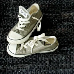 Leather Rug 65x135, Black