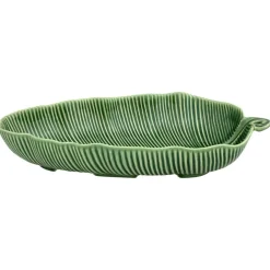 Leaves Banana Leaf Salad Bowl, 20x39,5 cm