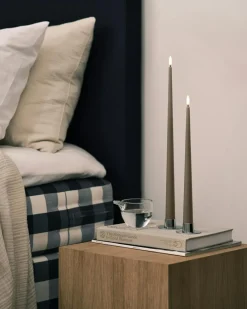 Led Candles 2-pack 40 cm, Deep Wine