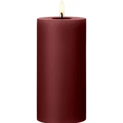 Led Pillar Candle 15 cm, Ice Latte