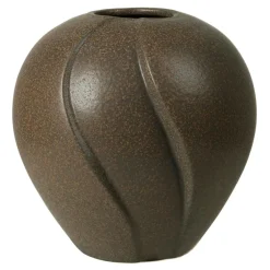 Leda Vase Antique Brown, 15 cm