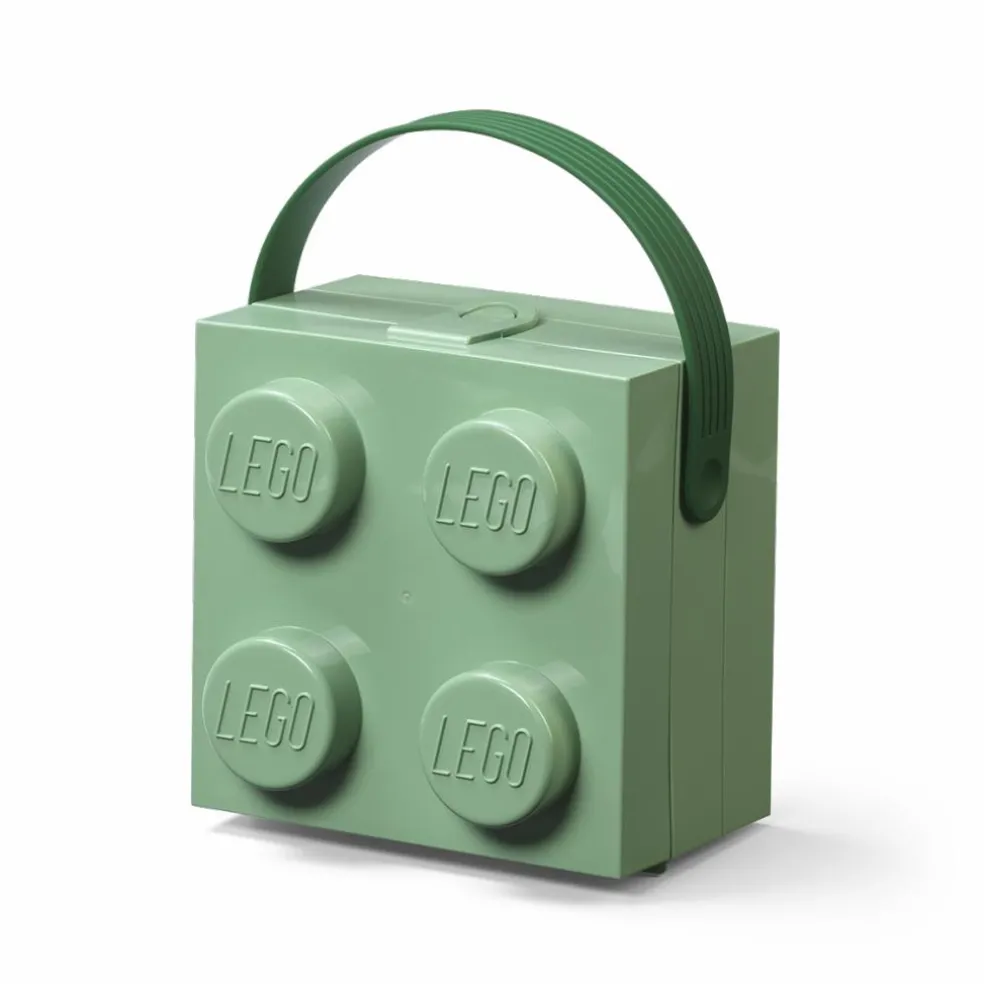 LEGO® Box With Handle 4 Knobs, Red