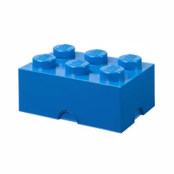 LEGO® Brick Storage Box 6 Knobs, Red