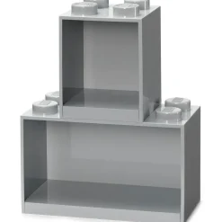 LEGO® Shelves 2-pack, Medium Stone Grey