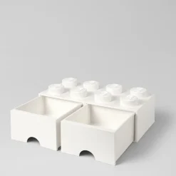 LEGO® Storage With 2 Drawers 8 Knobs, Light Purple