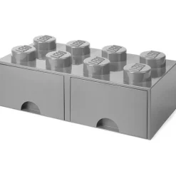 LEGO® Storage With 2 Drawers 8 Knobs, Light Purple