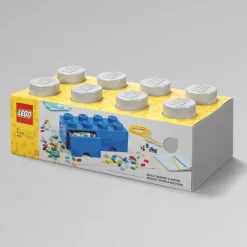 LEGO® Storage With 2 Drawers 8 Knobs, Light Purple