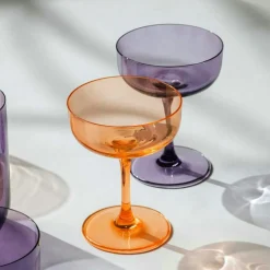 Like Champagne Glass 2-pack, Clay