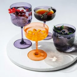 Like Champagne Glass 2-pack, Clay