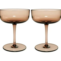 Like Champagne Glass 2-pack, Clay