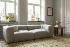 Lilly Wool Rug 180x270 cm, Claret Red