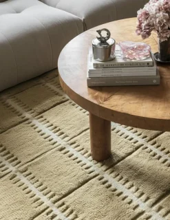 Lilly Wool Rug 180x270 cm, Claret Red