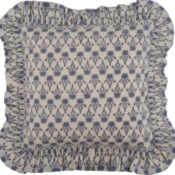 Lily Cushion Cover 40x40 cm, Blue