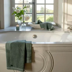 Lina Bath Sheet 100x150 cm, Powder