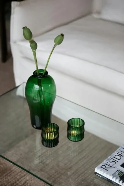 Lina Candle Holder 7.5 cm, Clear