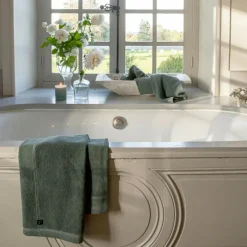 Lina Guest Towel 30x50 cm, Sage