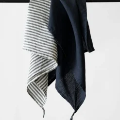 Linen Kitchen Towel 50x70 cm, Bleached White