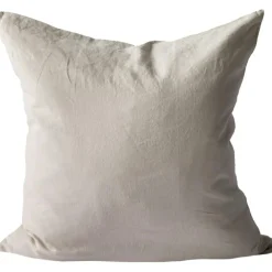 Linen Pillowcase 65x65 cm, Bleached White