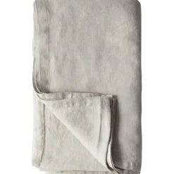 Linen Sheet 160x270 cm, Warm Grey