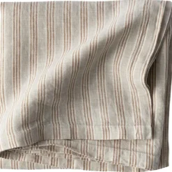 Linen Table Cloth 145x145 cm, Warm Grey