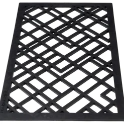 Lines Doormat 45x75 cm, Black