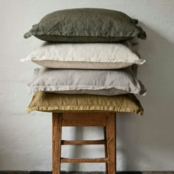 Linn Cushion Cover Castle Beige, 40x60 cm