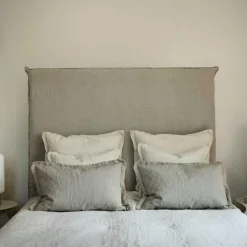Linn Cushion Cover Dove Grey, 40x60 cm