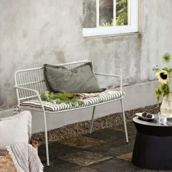 Linn Cushion Cover Grape Leaf Green, 40x60 cm