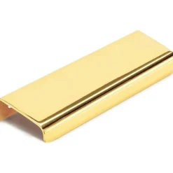 Lip Handle CC 20 mm, Polished Brass