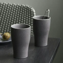 Liss Thermo Cup H14 cm 2-pack, Light Grey