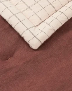 L1N0 Bedspread 100 x 135 cm, Brown