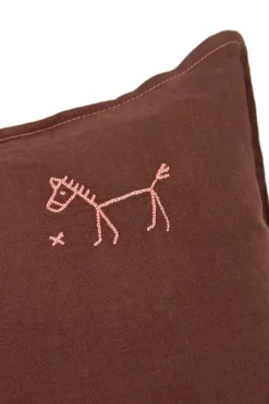 L1N0 Cushion 45x45 cm, Brown