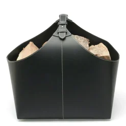 Log Holder, Black/White