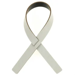 Loop Napkin Ring Set of 4, Black/Metallic