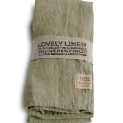 Lovely Napkins Linen 4-pack, Avocado