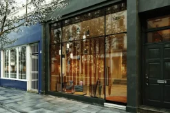 Luceo Cylinder Lamp, Black/Clear