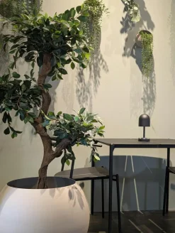 Luceo Table Lamp Portable, Taupe