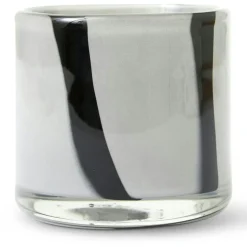 Luci Candle Holder 8 cm, White / Orange