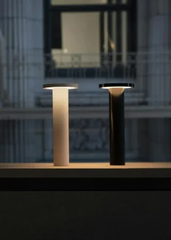 Luci Table Lamp Portable, White