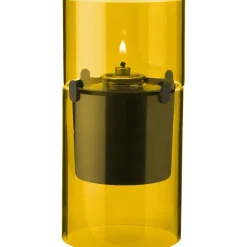 Lucie Hurricane Oil Lamp 17,5 cm, Smoke