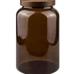 Luna Glass Jar With Lid 20 cm, Dark Forest