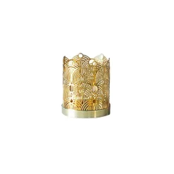 Lunar Candle Holder Small H70 cm, Brass