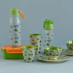 Lunch Box, Green/Orange