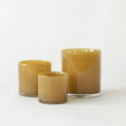 Lyric Candle Holder L, Dark Grey