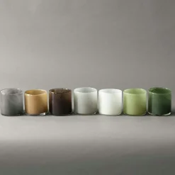 Lyric Candle Holder L, Dark Grey