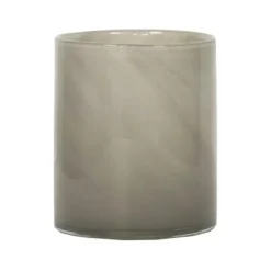 Lyric Candle Holder L, Dark Grey