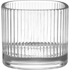 Magica Candle Holder Super Circle 70 mm, Clear