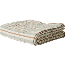 Malva Bedspread 180x260, Grey/Tan