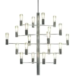 Manola 20 Chandelier Dimmable LED, Chrome